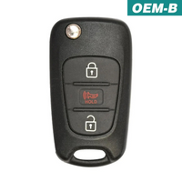 Kia Soul 2010-2013 Oem 3 Button Flip Key Nyoseksam11Atx / Ny0Seksam11Atx (Am F/L) Refurbished