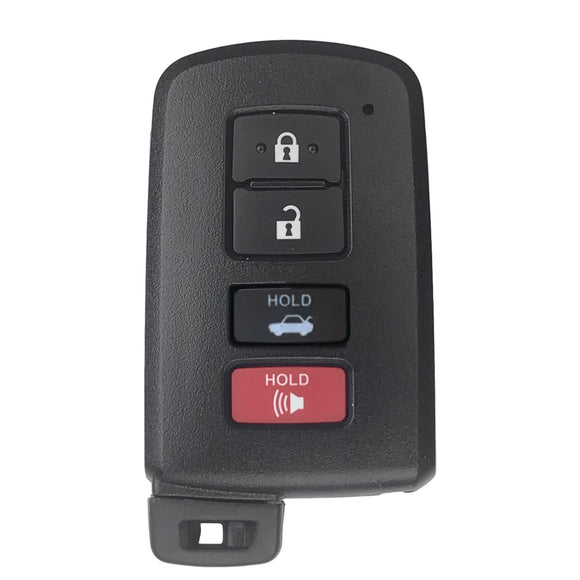 Toyota Avalon Camry Corolla 2012-2021 4 Button Smart Key For Hyq14Fba (0020)