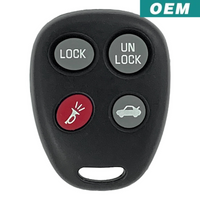 Chevrolet Corvette 1997-2000 Oem 4 Button Keyless Entry Remote Ab00216T