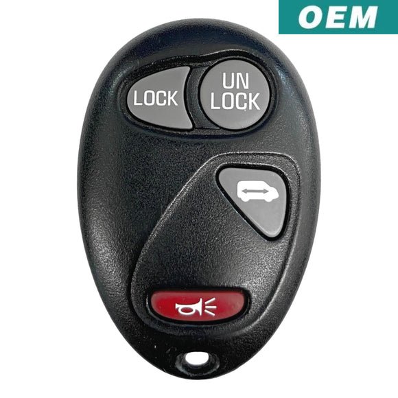 Gm 2002-2005 Oem 4 Button Keyless Entry Remote L2C0007T Refurbished