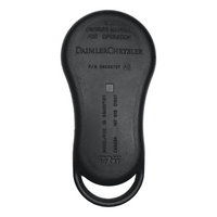 Chrysler Dodge 6 Button Remote Smart Key 2001-2003 FCC: GQ43VT18T PN: 04686797 AB (OEM)
