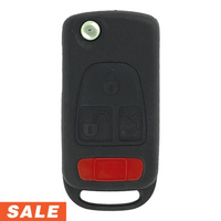 New Mercedes Sl 1997-2005 4 Button Flip Key Pcf7935 For Kr55 Maker