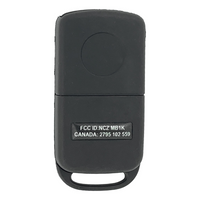 New Mercedes Ml W163 1998-2005 4 Button Flip Key Pcf7935 For Kr55 Maker
