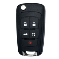 GM 5 Button Flip Key Remote 2010-2019 for FCC: OHT01060512