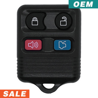 Ford Lincoln Mercury 4 Button Remote for FCC: CWTWB1U313 / CWTWB1U343 / CWTWB1U311