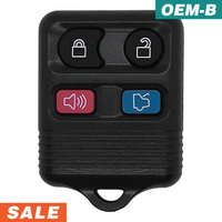 Ford Lincoln Mercury 4 Button Remote for FCC: CWTWB1U313 / CWTWB1U343 / CWTWB1U311