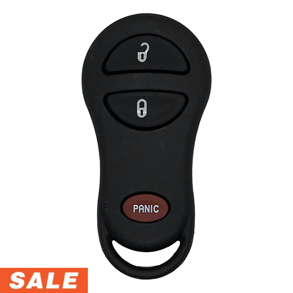 3 Button Remote for Chrysler Dodge 1999-2005 for FCC GQ43VT17T