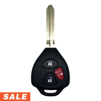 Toyota 3 Button Remote Head Key 2010-2018 for FCC: HYQ12BBY G Chip