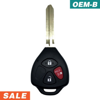 Toyota 4Runner 2010-2019 OEM 3 Button Remote Head Key HYQ12BBY G Chip
