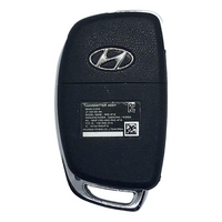 Hyundai Sonata 4 Button Flip Key 2015-2017 FCC: TQ8-RKE-4F16 (OEM)