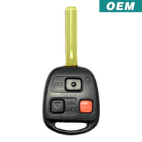 Lexus Rx300 1999-2003 Oem 3 Button Remote Head Key N14Tmtx-1