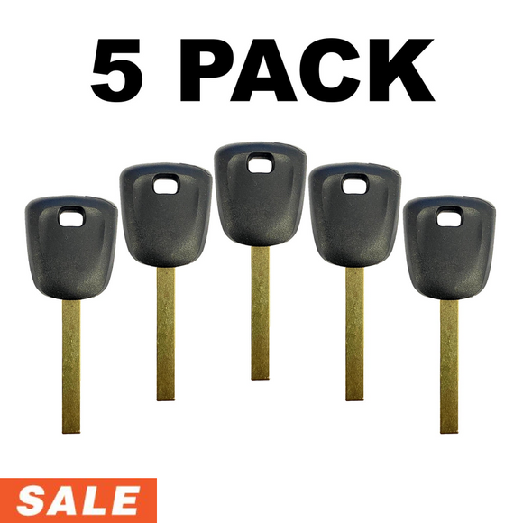 GM B119 Transponder Key with Aftermarket Chip for Buick / GMC / Chevrolet (5 Pack) Transponder