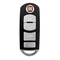 Fiat 124 Spider 2017-2019 OEM 4 Button Remote Key WAZSKE13D02