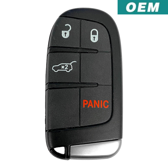 Jeep Grand Cherokee 2018-2022 Oem 4 Button Smart Key M3N-40821302 68143504 Refurbished