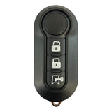 Fiat Dodge White 3 Button Flip Key Remote 2012-2022 For 2Adftf12Am433Tx / Ltqf12Am433Tx |