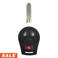 Nissan 3 Button Remote Head Key Shell Replacement for CWTWB1U751