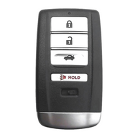 Acura Ilx Tlx 4 Button Smart Key 2018-2020 For Kr5V2X | Aftermarket (2 Pack)