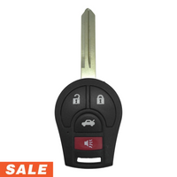 Nissan 4 Button Remote Head Key 2003-2018 for FCC: CWTWB1U751