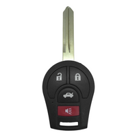 Nissan 4 Button Remote Head Key 2003-2018 for FCC: CWTWB1U751