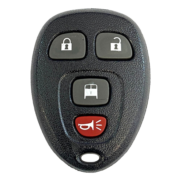 Gm 4 Button Keyless Remote 2007-2019 For Ouc60270 Ouc60221 | Aftermarket Entry