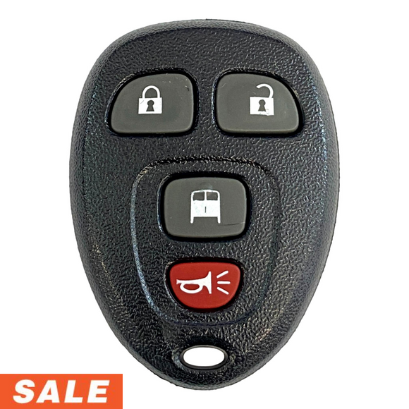 Gm 4 Button Keyless Remote 2007-2019 For Ouc60270 Ouc60221 | Aftermarket Entry