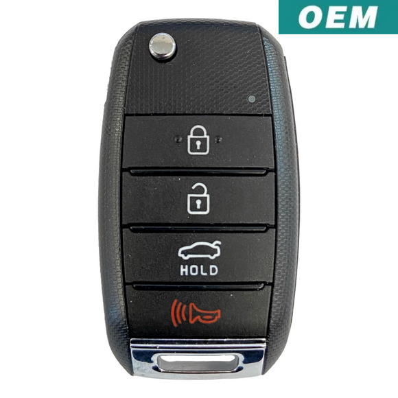 Kia Rio 2022-2023 Oem 4 Button Flip Key Nyosyec4Tx1611 H9850