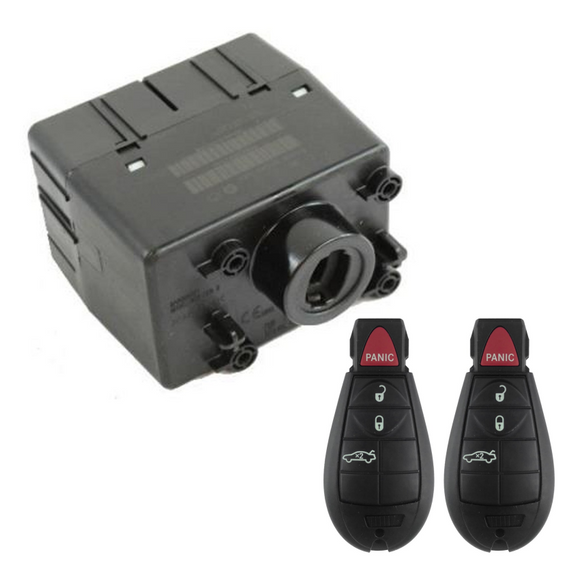 Chrysler Dodge Wireless Ignition Node With 2 Fobiks