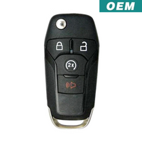 Ford F Series 2023-2026 OEM 4 Button Flip Key N5F-A08TBLP - Flip Key