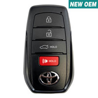 Toyota Corolla 2023 Oem 4 Button Smart Key Hyq14Fbw | New