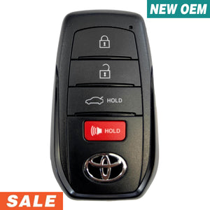 Toyota Corolla 2023 Oem 4 Button Smart Key Hyq14Fbw | New