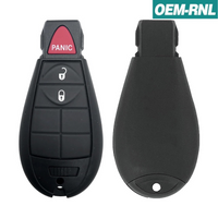 Dodge 2008-2020 Oem 3 Button Fobik Key Iyz-C01C | Refurbished No Logo