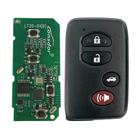 Lonsdor Toyota Lexus Universal 4 Button PCB Remote LT20 01 PCB + Black Shell Keyless Entry Remote