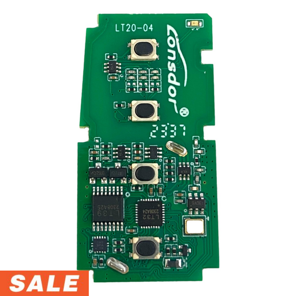 Lonsdor Toyota Lexus Universal 4 Button PCB Remote LT20 04 PCB Only Keyless Entry Remote