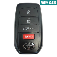 Toyota Corolla Cross 2022-2025 OEM 4 Button Smart Key HYQ14FBW (8990H-0A020) | New Smart Key