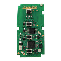 EoneBoss ET-01 Toyota Lexus Universal 4 Button Smart Key PCB (4D / 8A)
