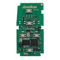 EoneBoss ET-10 Toyota Universal 5 Button Smart Key PCB (4D / 8A)