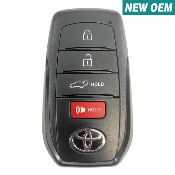 Toyota Grand Highlander 2024 Oem 4 Button Smart Key Hyq14Fbx (8990H-0E330) | New