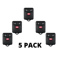 Ford 3 Button Keyless Entry Remote 1998-2016 Fcc: Cwtwb1U331 (Pack Of 5)