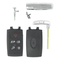 Land Rover Jaguar 2018-2022 5 Button Smart Proximity Key Shell For Fcc Kobjxf18A / Kobjtf18A