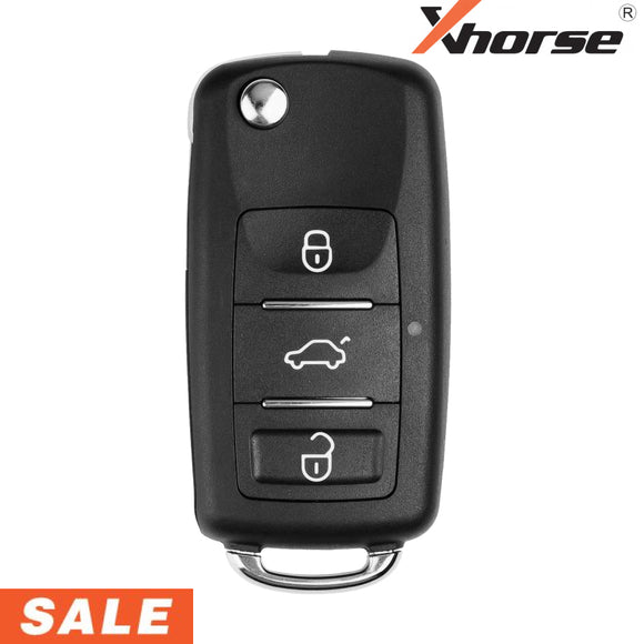 Xhorse Universal Volkswagen Style Super 3 Button Flip Key
