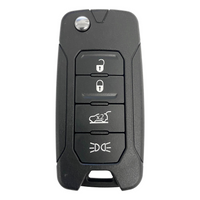 Jeep Renegade 4 Button Flip Key 2015 2021 For 2ADFTFI5AM433TX | Aftermarket Flip Key