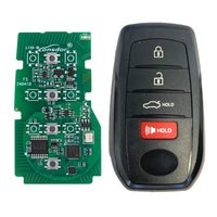Lonsdor Toyota Universal 4 Button PCB Remote LT20 10 PCB + Shell Keyless Entry Remote