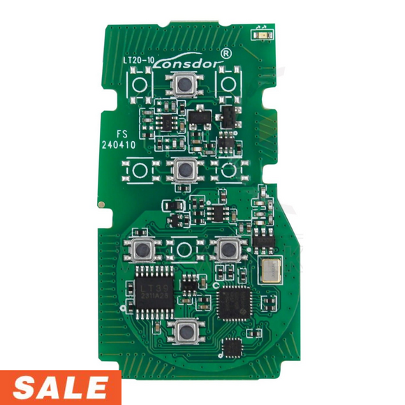 Lonsdor Toyota Universal 5 Button PCB Remote LT20 10 PCB Only Keyless Entry Remote