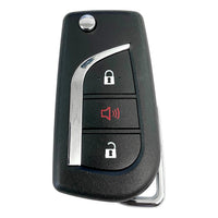 Toyota RAV4 3 Button Flip Key 2019-2024 For GQ4-73T (w/ Xhorse Super Chip) | Aftermarket