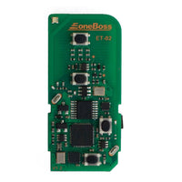 EoneBoss ET-02 Toyota Lexus Universal 4 Button Smart Key PCB (4D / 8A)