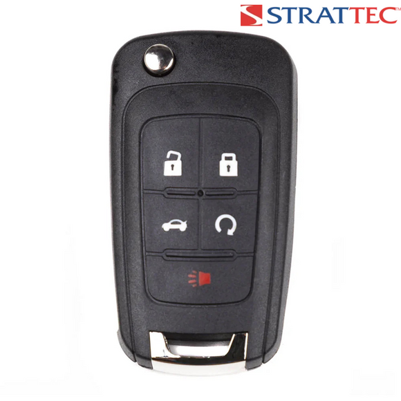 23316207 GMC Chevrolet Buick 2010-2021 OEM 5 Button Flip Key OHT01060512 - Stra