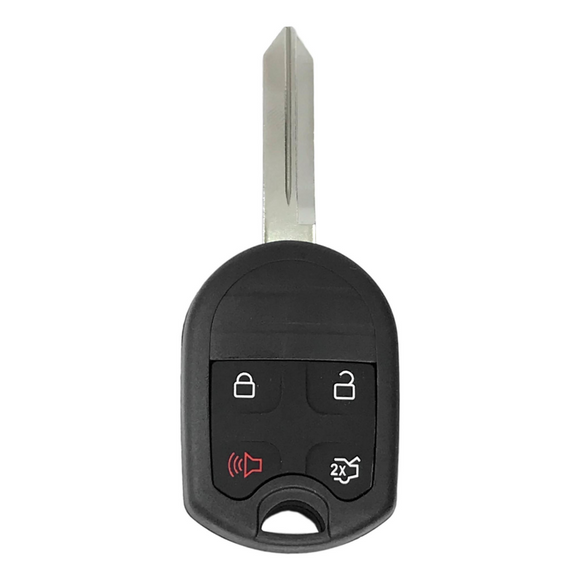 Ford Lincoln 4 Button Remote Head Key Shell Replacement for FCC: CWTWB1U793