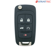 Buick 2010-2017 Oem 5 Button Peps Smart Key - Strattec #5912559 |New