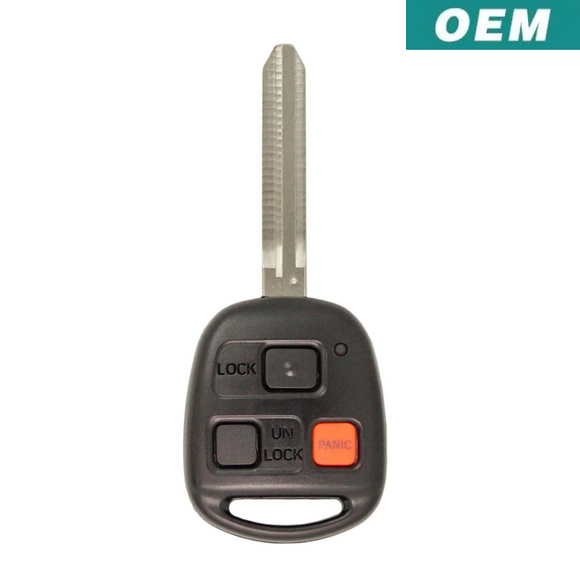 Toyota Land Cruiser 2002-2006 OEM 3 Button Remote Head Key HYQ1512V (ID67) Remote Head Key