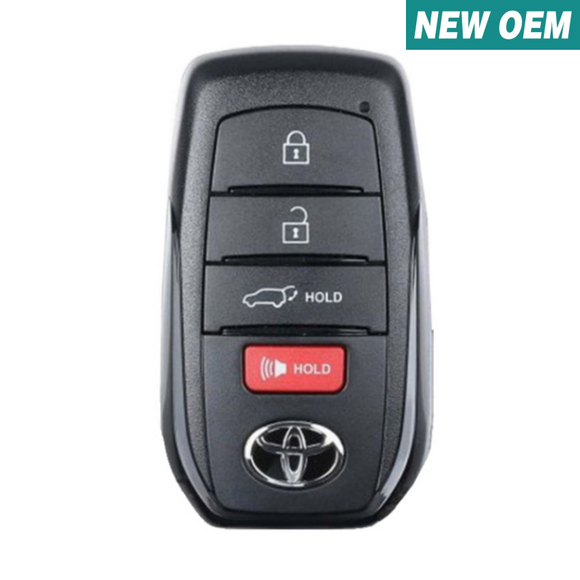Toyota Highlander 2025 OEM 4 Button Smart Key HYQ14FBX (8990H-0E601) | New Smart Key